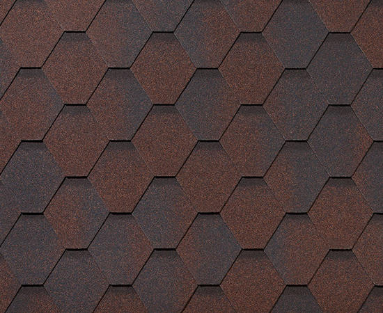 Битумная черепица Roofshield Премиум Стандарт Медный